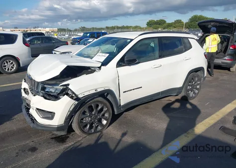 2021 Jeep Compass 80Th Anniversary Fwd из США, поврежденный, VIN 3C4NJCEB8MT593551